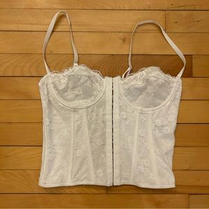 White Corset Top